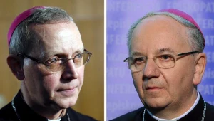Biskup Piotr Libera (L) oraz biskup Stanisław Budzik (P)/fot. Andrzej Rybczyński/Grzegorz Jakubowski