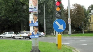 Plakaty wyborcze w Lublinie/fot. Krzysztof Kot