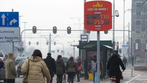 Pierwszy w Polsce licznik zliczający rowerzystów/fot. Grzegorz Michałowski