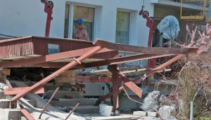 Do tragedii doszło przy ul. Szafera w Łodzi/fot. Grzegorz Michałowski