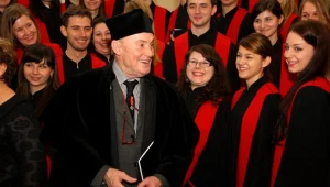 Daniel Olbrychski otrzymał tytuł doktora honoris causa Uniwersytetu Opolskiego/fot. K. Świderski