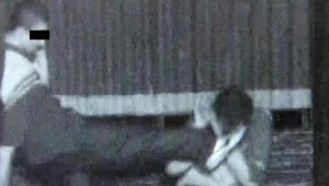 Całe zdarzenie zostało zarejestrowane przez miejski monitoring.