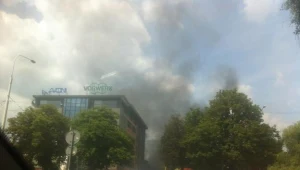 Pożar we Wrocławiu. Zdjęcie nadesłane na Gorącą Linię RMF FM