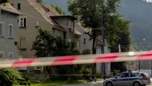 Budynek zniszczony po wybuchu gazu w Boguszowie-Gorcach/fot. A. Koźmiński