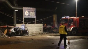 Miejsce tragicznego wypadku