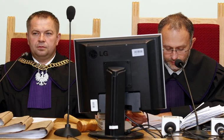 Sędziowie Bartłomiej Witek i Igor Niedobecki, fot. Andrzej Grygiel Sędziowie Bartłomiej Witek i Igor Niedobecki, fot. Andrzej Grygiel