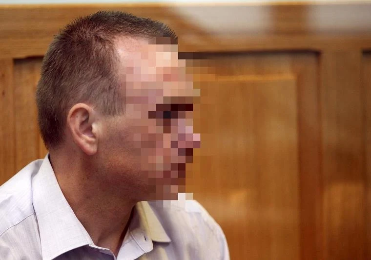 Oskarżony Jarosław R. przed sądem, fot. Andrzej Grygiel Oskarżony Jarosław R. przed sądem, fot. Andrzej Grygiel