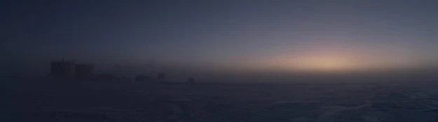 Concordia - stacja arktyczna w okolicach bieguna południowego (Fot. ESA)