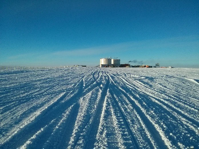 Concordia - stacja arktyczna w okolicach bieguna południowego (Fot. ESA)