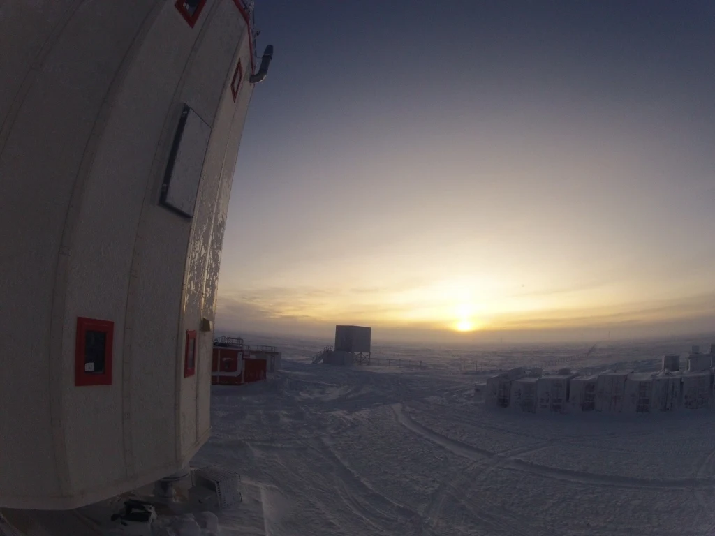 Concordia - stacja arktyczna w okolicach bieguna południowego (Fot. ESA)
