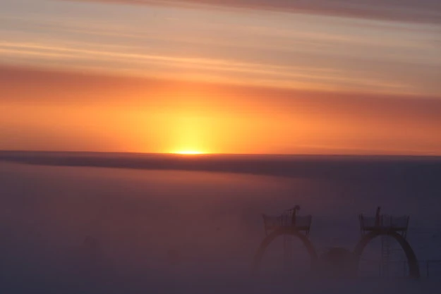 Concordia - stacja arktyczna w okolicach bieguna południowego (Fot. ESA)