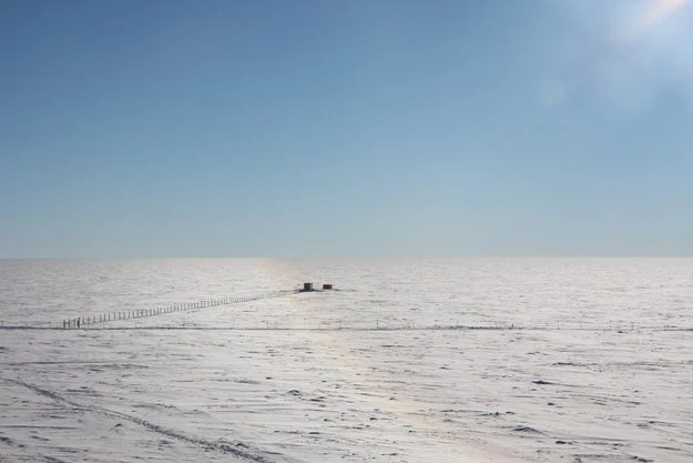 Concordia - stacja arktyczna w okolicach bieguna południowego (Fot. ESA)