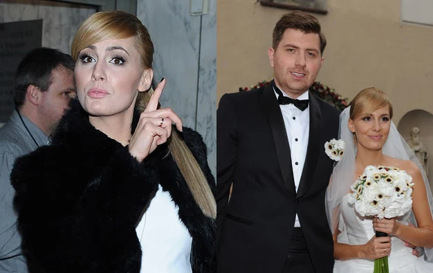 Agnieszka Popielewicz obecnie iw dniu ślubu z Mikołajem Witem