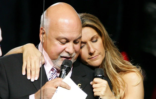 Celine Dion z mężem
