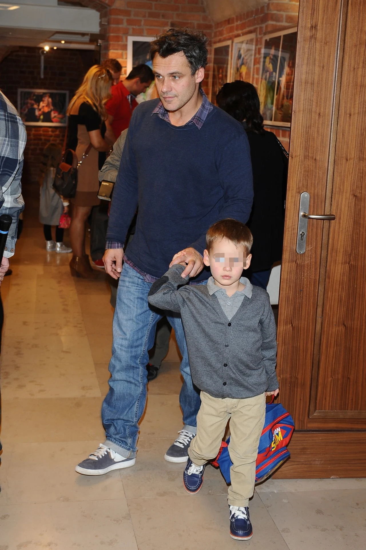 Jan Wieczorkowski z synem Jan Wieczorkowski z synem