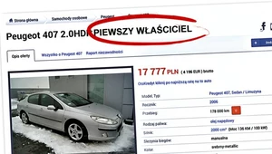 <b>Na 168 sprawdzonych ogłoszeń tylko w 12 przypadkach hasło „pierwszy właściciel” było zgodne z prawdą.</b>