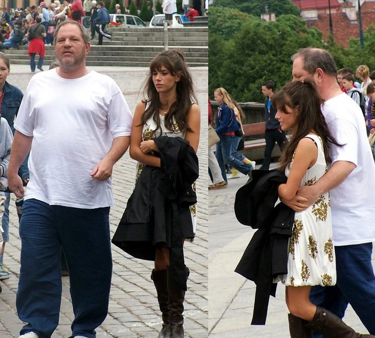 Weronika Rosati i Harvey Weinstein Weronika Rosati i Harvey Weinstein