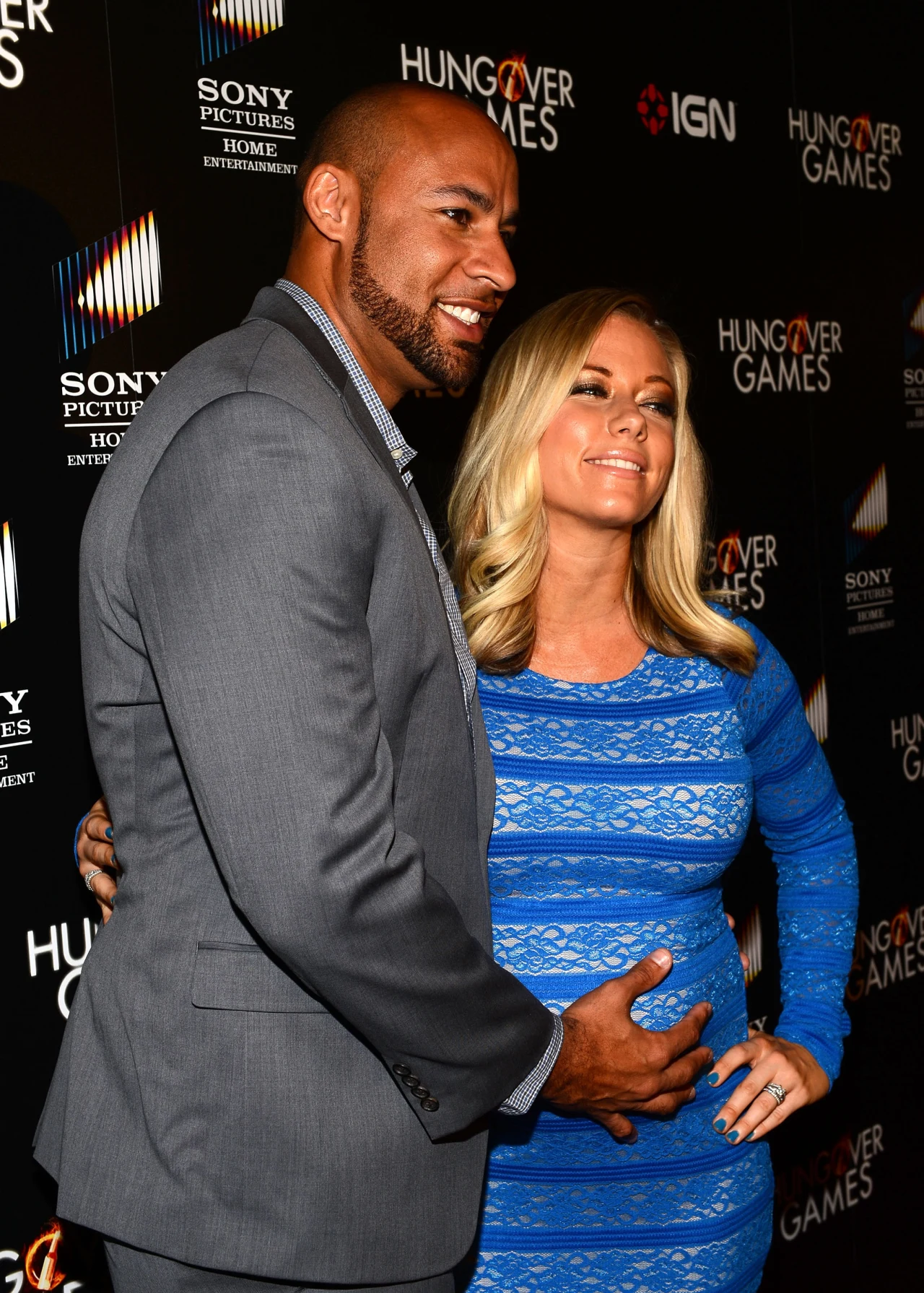 Kendra Wilkinson z mężem Kendra Wilkinson z mężem