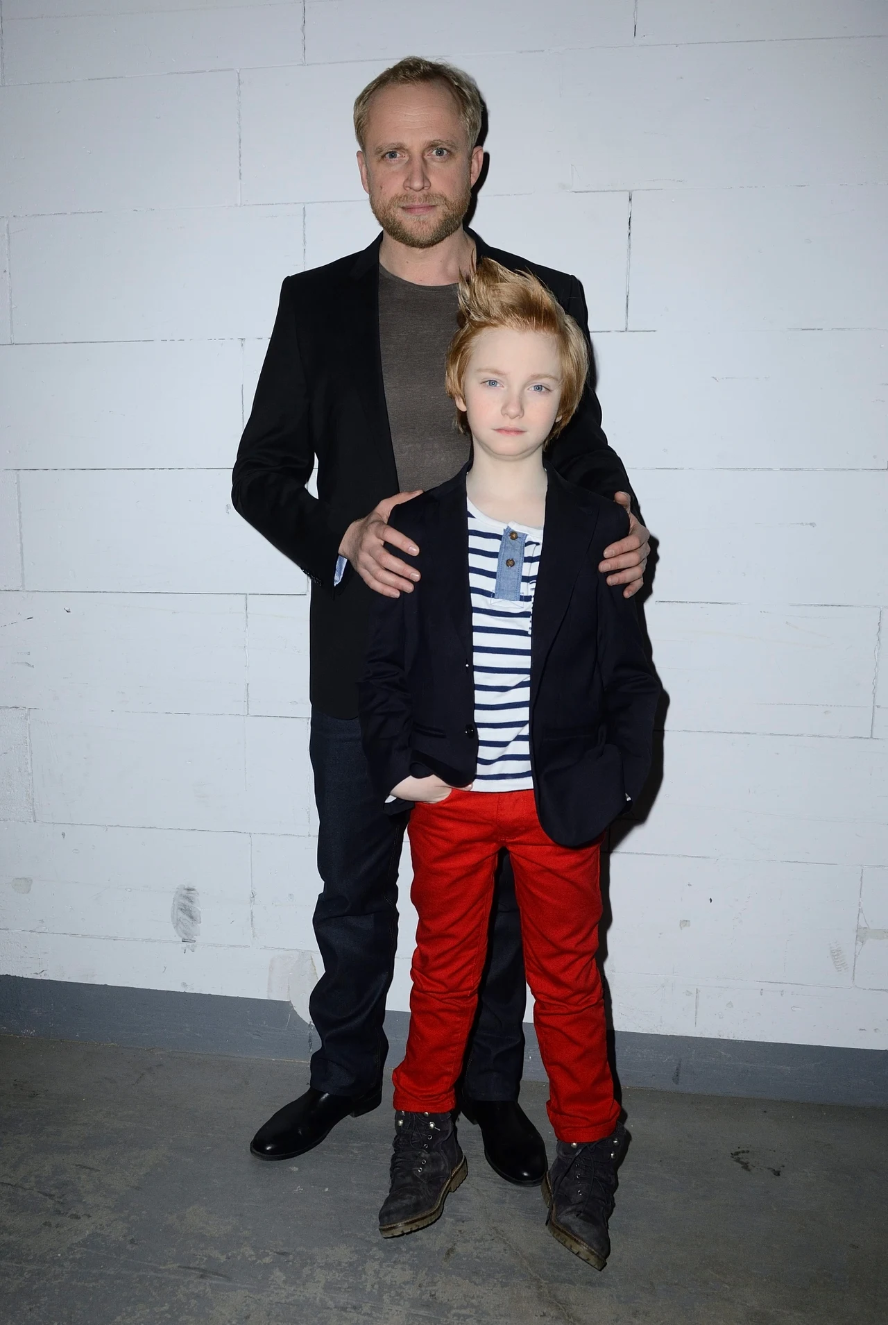 Piotr Adamczyk z Olafem Marchwickim Piotr Adamczyk z Olafem Marchwickim