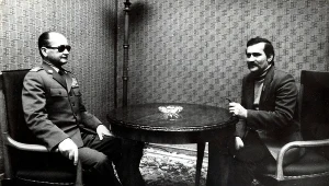 Pierwsze spotkanie Lecha Wałęsy z generałem Wojciechem Jaruzelskim - 10 marca 1981 r. w Urzędzie Rady Ministrów