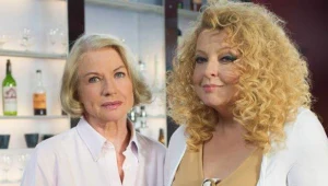 Ziębowa (Bożena Dykiel) i Magda Gessler 