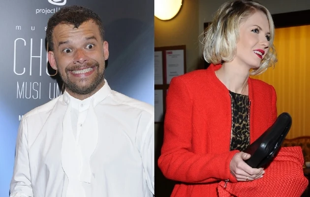 Michał Piróg i Edyta Pazura