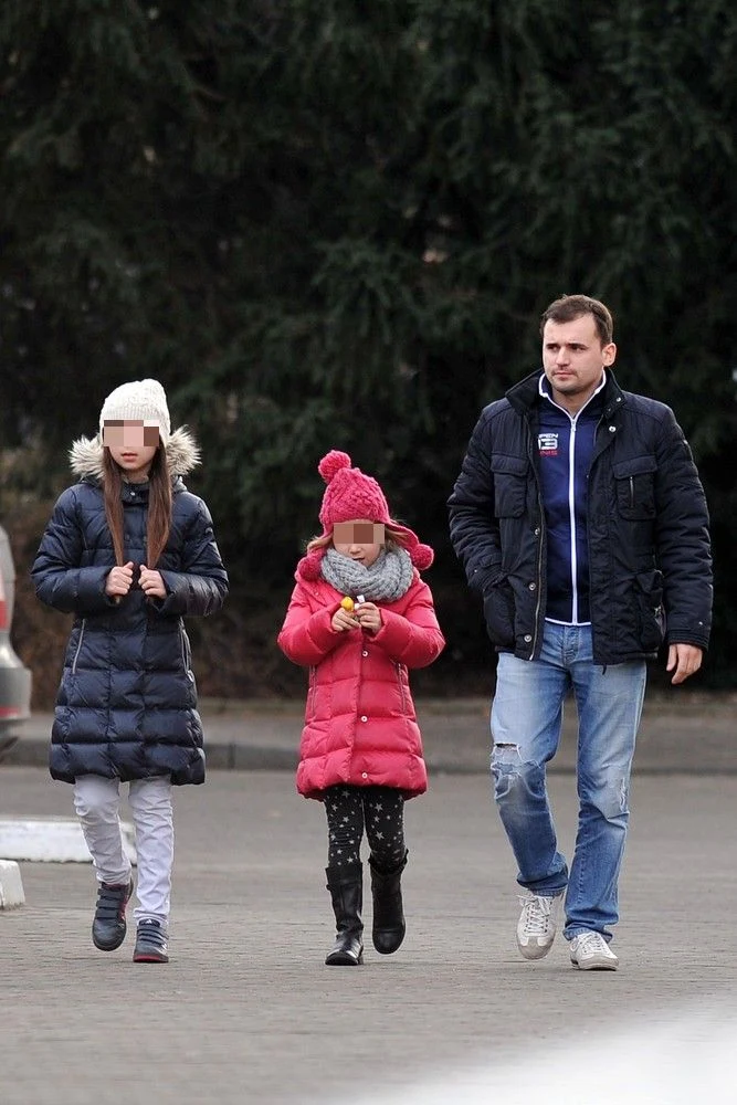 Dubieniecki z córkami Dubieniecki z córkami