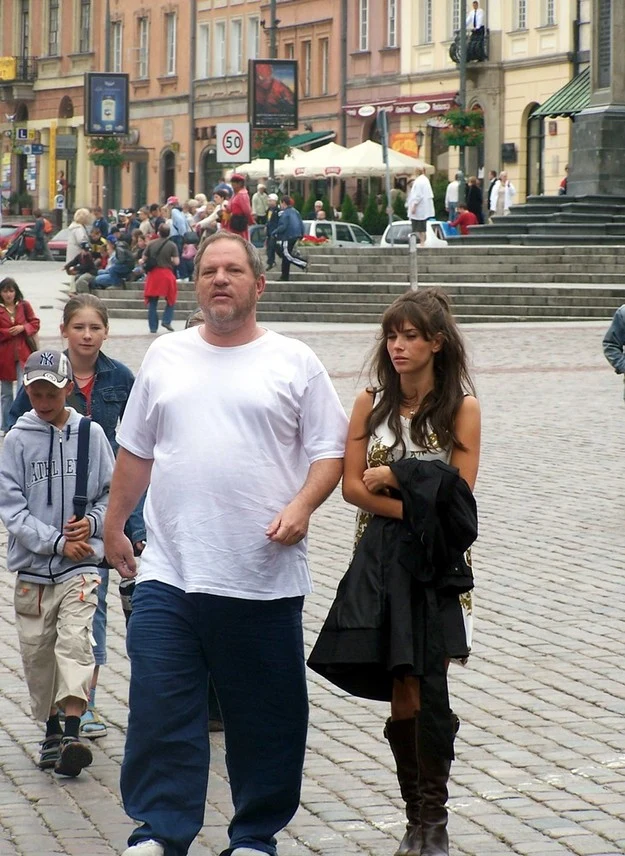 Weronika Rosati i Harvey Weinstein Weronika Rosati i Harvey Weinstein