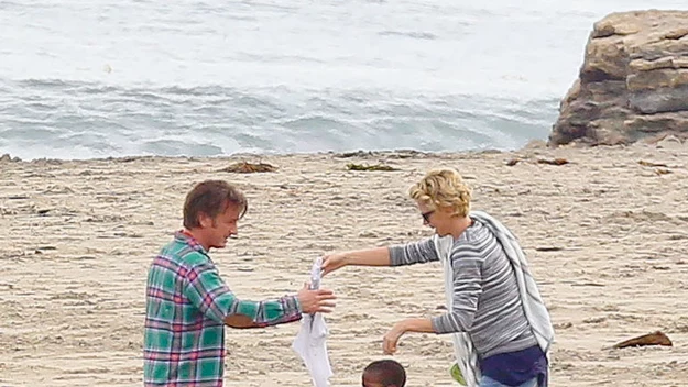 Charlize Theron i Sean Penn