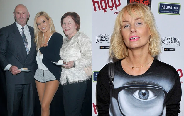 Doda z rodzicami, Agnieszka Szulim Doda z rodzicami, Agnieszka Szulim