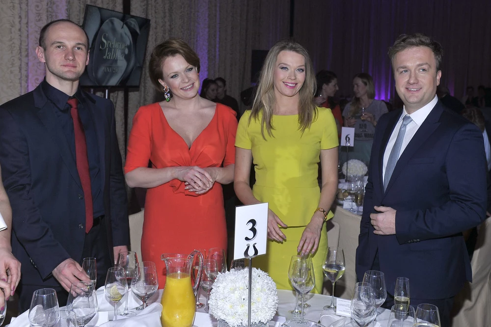 Daria Widawska, Michał Jarosiński, Tamara Arciuch i Bartek Kasprzykowski Daria Widawska, Michał Jarosiński, Tamara Arciuch i Bartek Kasprzykowski
