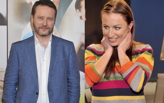 Justyna Kowalczyk i Artur Żmijewski Justyna Kowalczyk i Artur Żmijewski