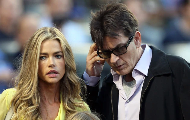 Charlie Sheen i Denise Richards Charlie Sheen i Denise Richards