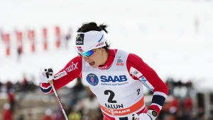 Marit Bjoergen w Falun