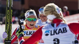 Therese Johaug już wie, że wygrała Puchar Świata