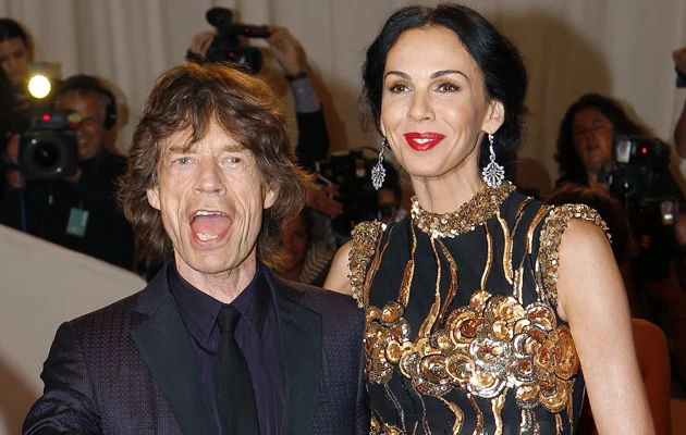 Mick Jagger i L'Wren Scott Mick Jagger i L'Wren Scott