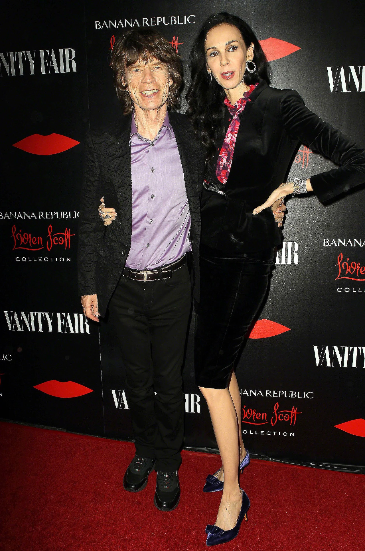 Mick Jagger, L'Wren Scott Mick Jagger, L'Wren Scott