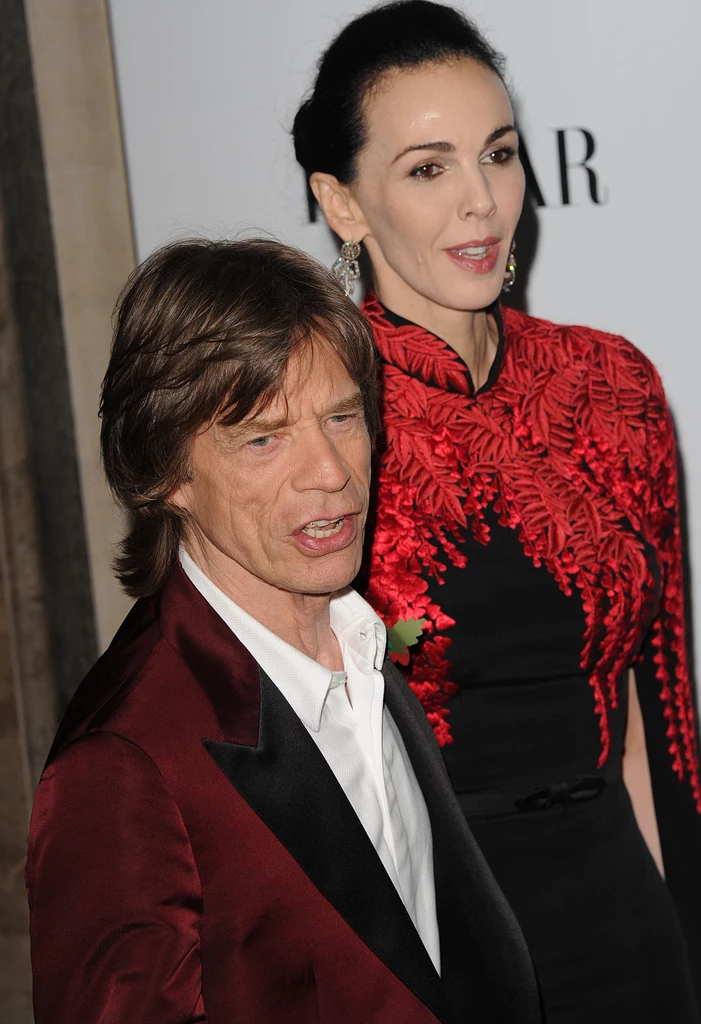 L'Wren Scott i Mick Jagger