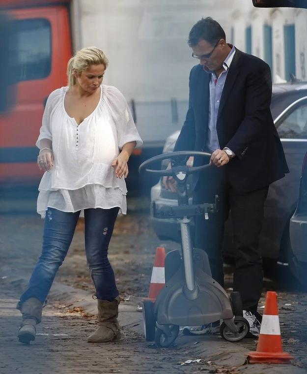 Joanna Liszowska z mężem Olą Serneke Joanna Liszowska z mężem Olą Serneke