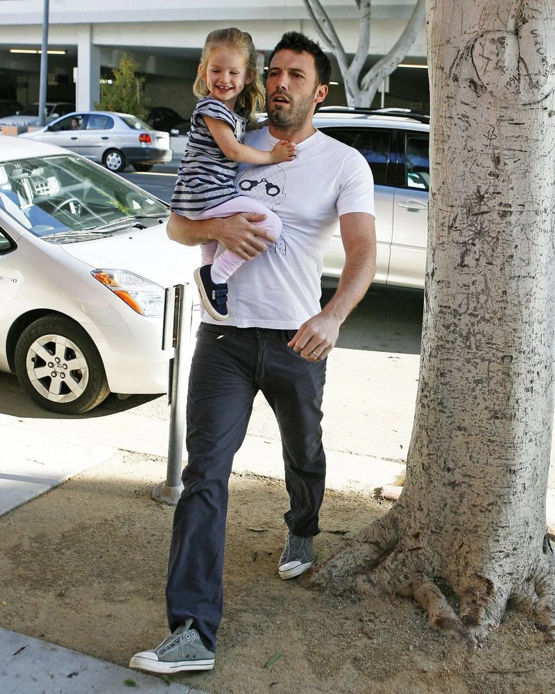 Ben Affleck z córką