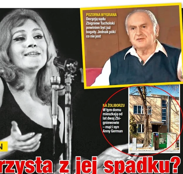 Mąż Anny German z synem żyje skromnie w domu na warszawskim Żoliborzu 