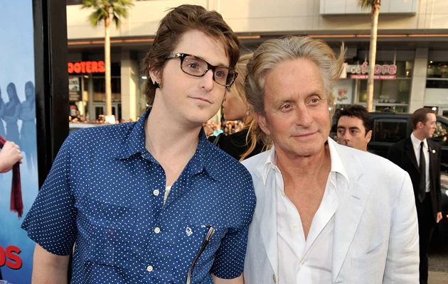 Michael Douglas z synem