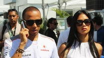 Nicole Scherzinger  i Lewis Hamilton