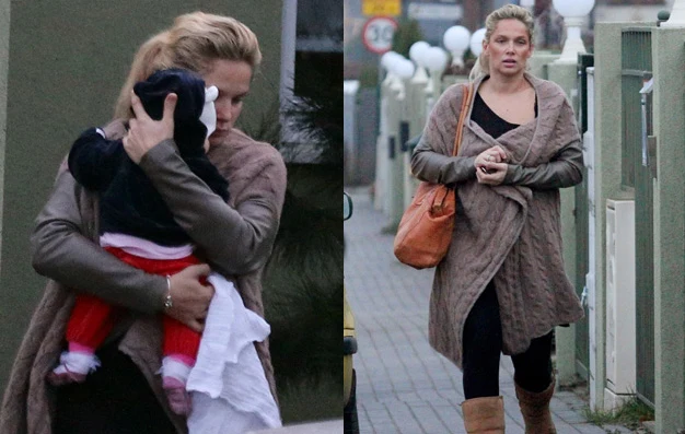 Joanna Liszowska zabiera Stellę na plan serialu "Przyjaciółki" Joanna Liszowska zabiera Stellę na plan serialu "Przyjaciółki"