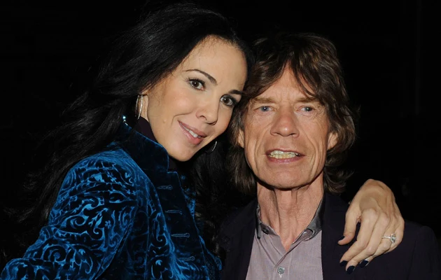 L'Wren Scott i Mick Jagger