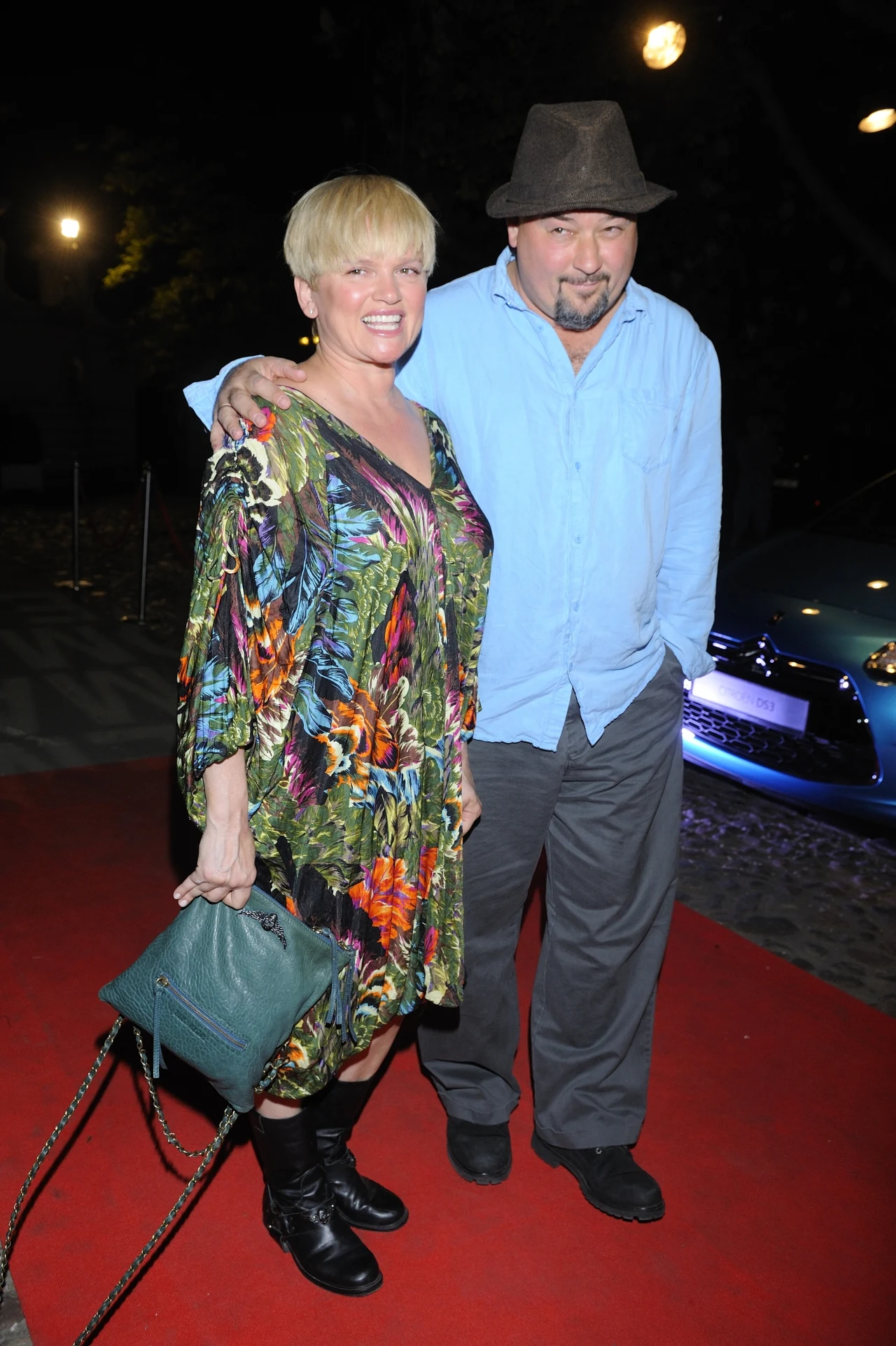 Katarzyna Figura z mężem Katarzyna Figura z mężem