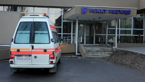 Chłopiec trafił do szpitala z obrażeniami głowy.