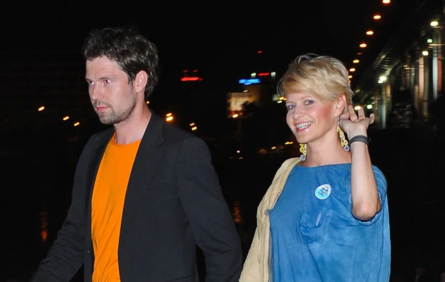 Małgorzata Kożuchowska z mężem Małgorzata Kożuchowska z mężem