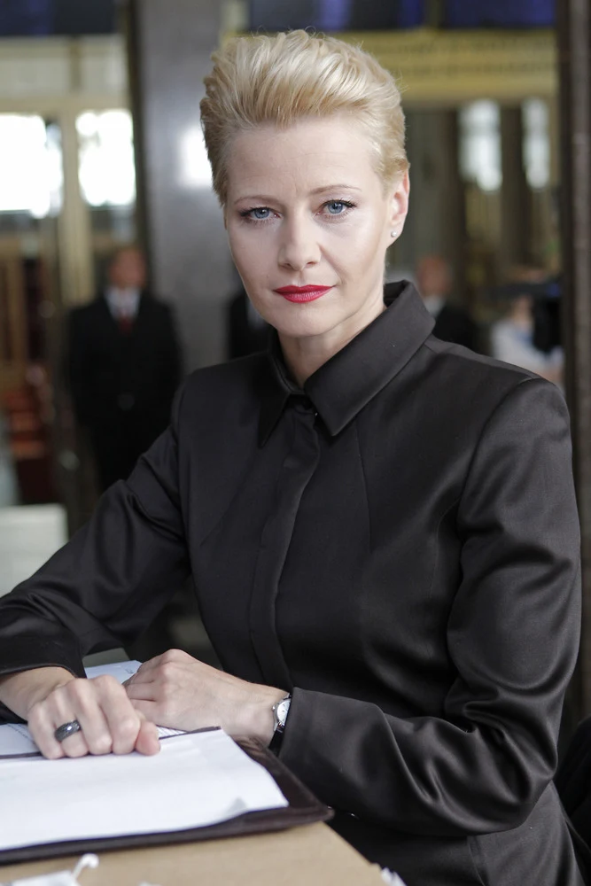 Małgorzata Kożuchowska jako Maria Okońska Małgorzata Kożuchowska jako Maria Okońska