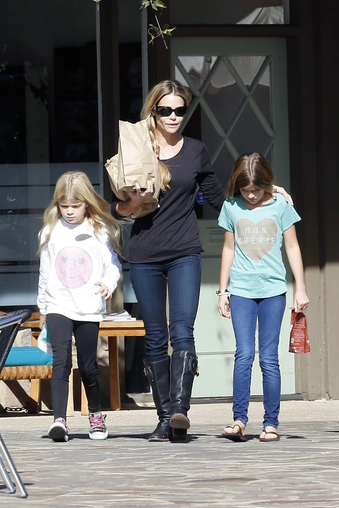 Denise Richards z córkami Denise Richards z córkami